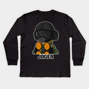 jager from rainbow six siege r6 Kids Long Sleeve T-Shirt